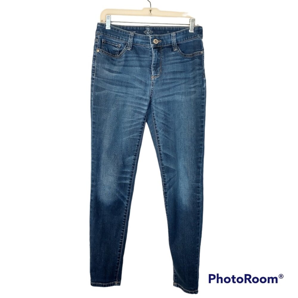 Women's St. John's Bay Denim Blue Skinny Jeans Size 4